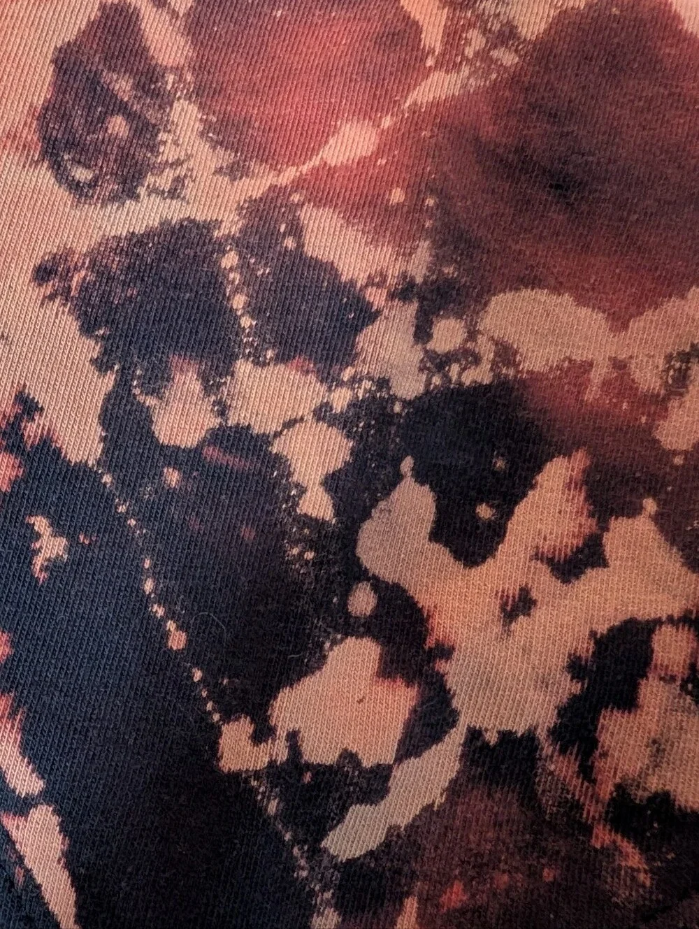 NWOT Tie-Dye Triangle Pet Bandana / Baby Bandaid Bib in Pink & Black